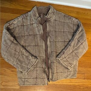 Free People Dolman Quilted Jacket